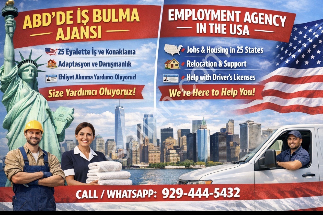 ABD’de İş Bulma Ajansı - Employment Agency