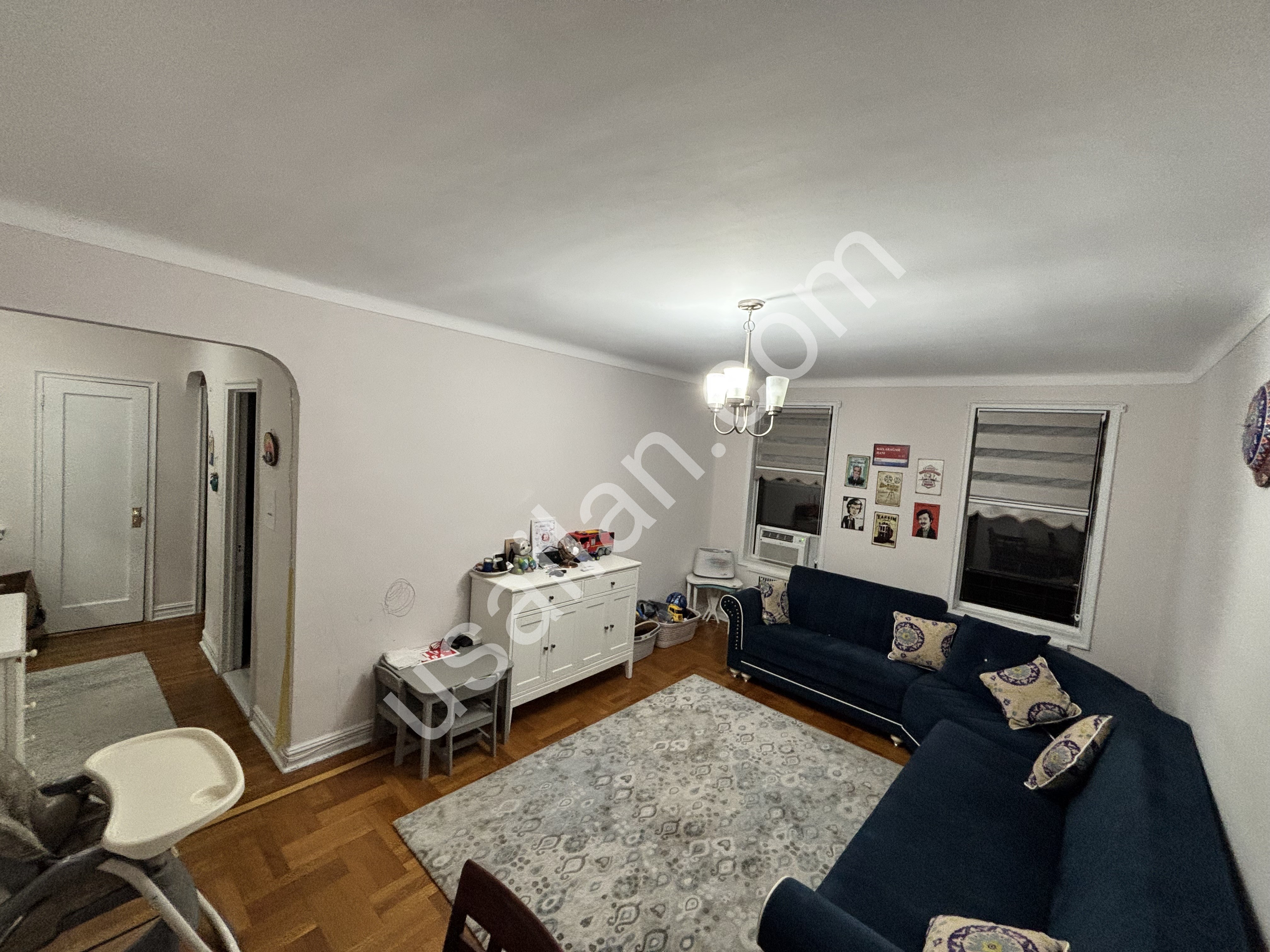 Brooklyn Midwood Kiralik Living Room