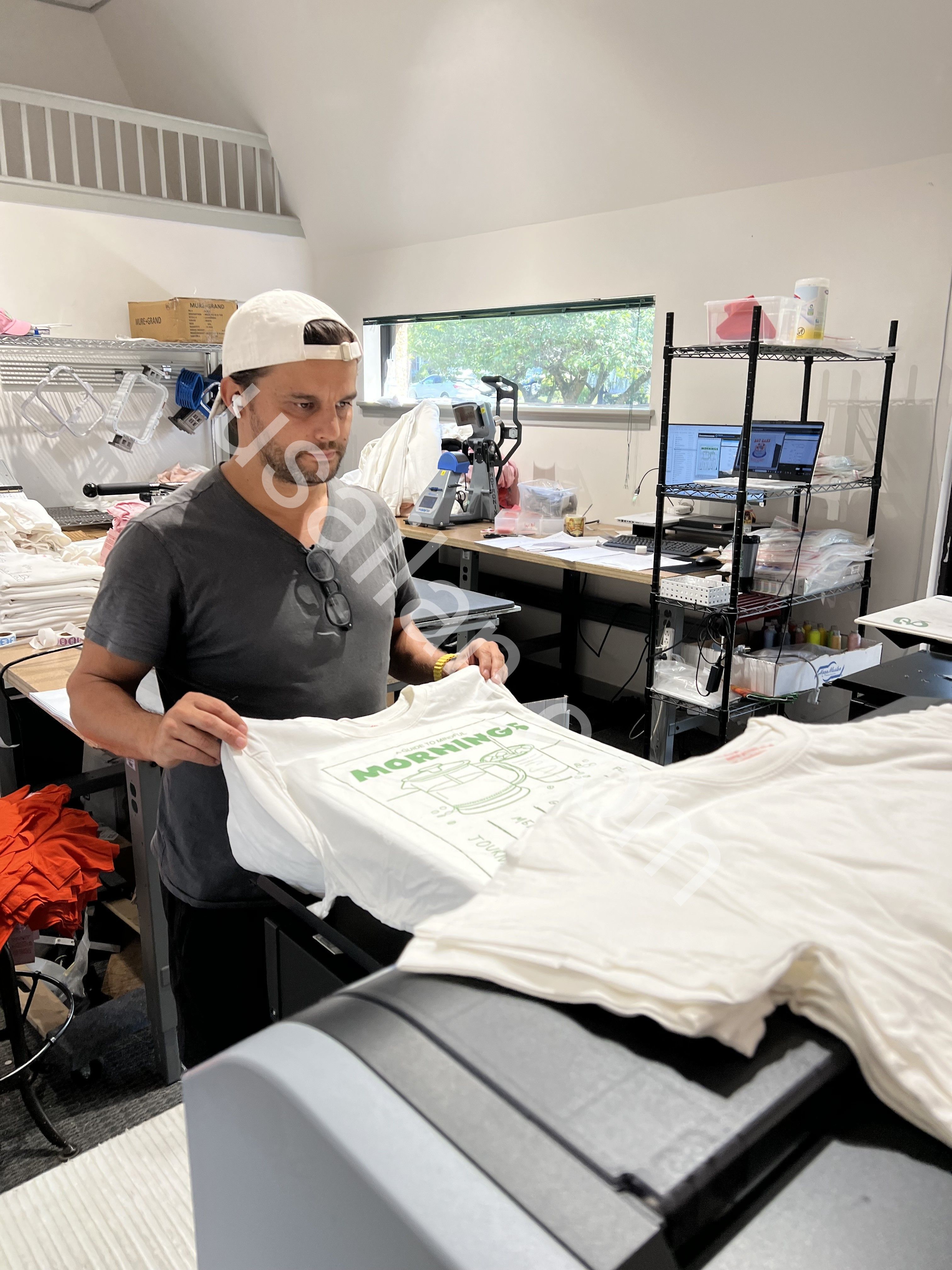 T-shirt baskı - Sipariş hazırlama - Depo düzenleme