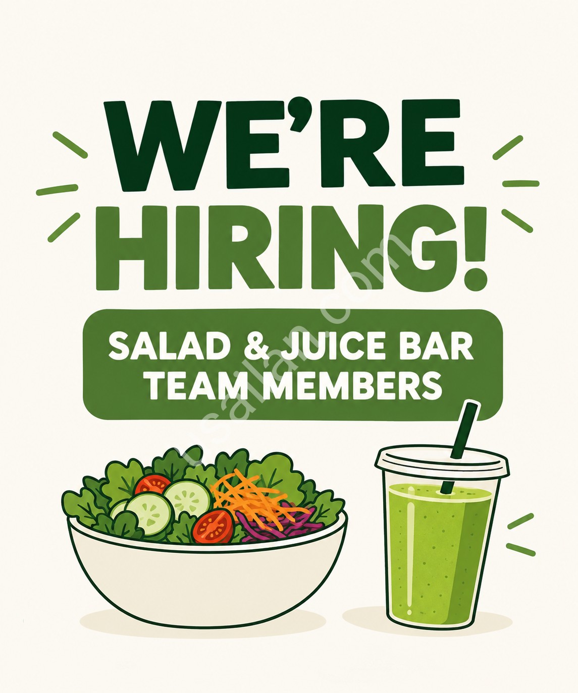 Salad & Juice Bar team members (Myrtle-Brooklyn)