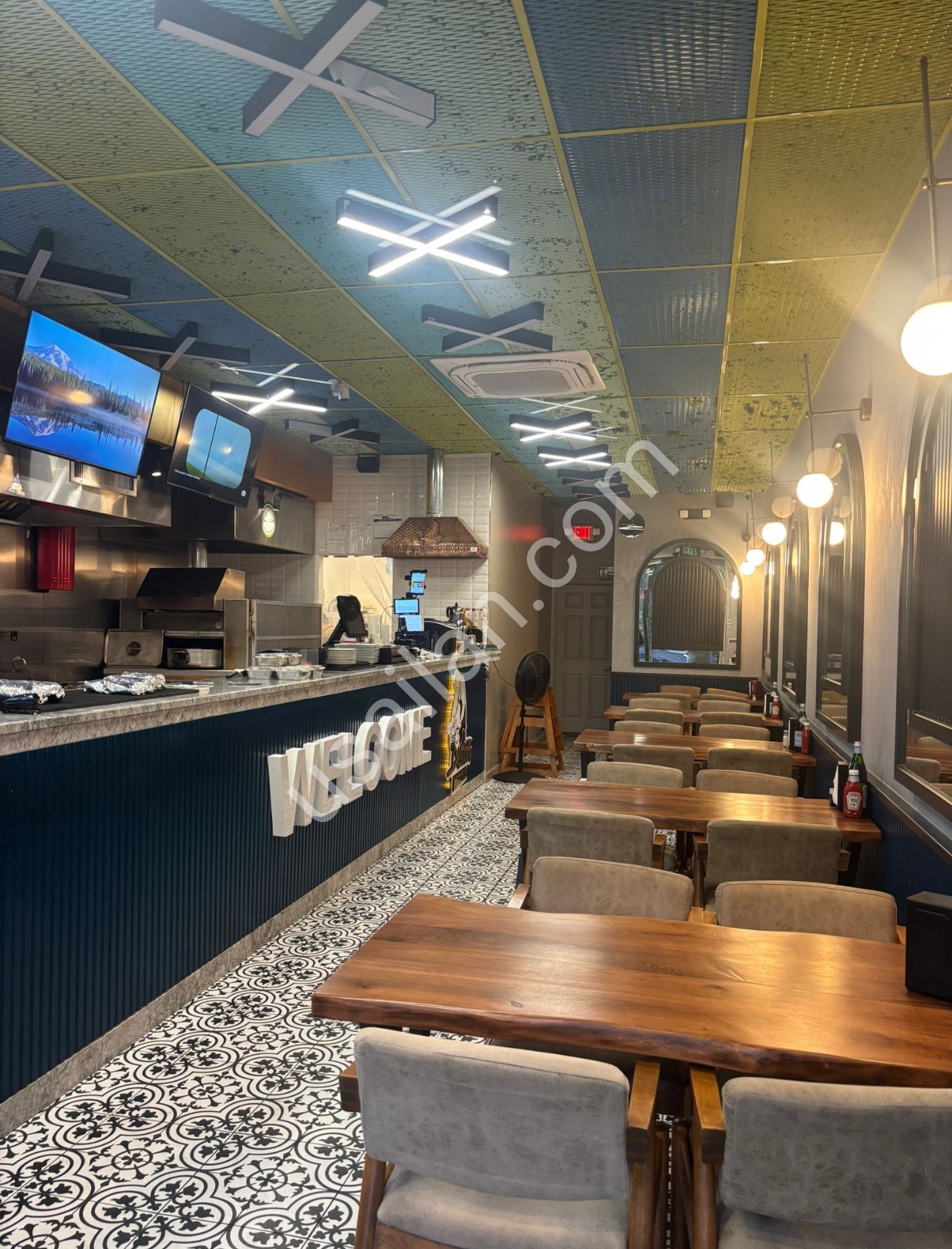 Devren Satılık E2 vizesine uygun, full ekipmanlı Türk Restaurantı