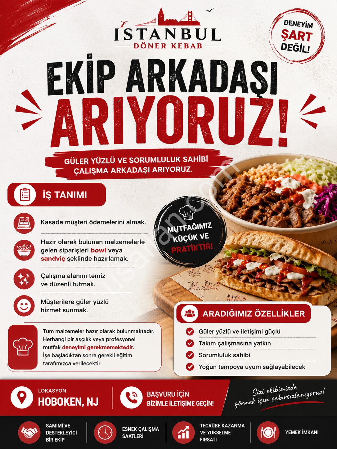Cashier & Fast Food Preparation