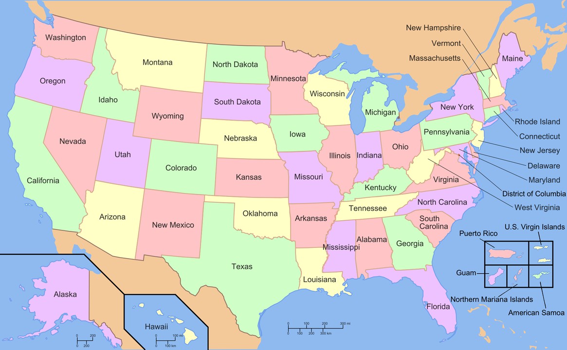 ABD’nin 50 Eyaleti