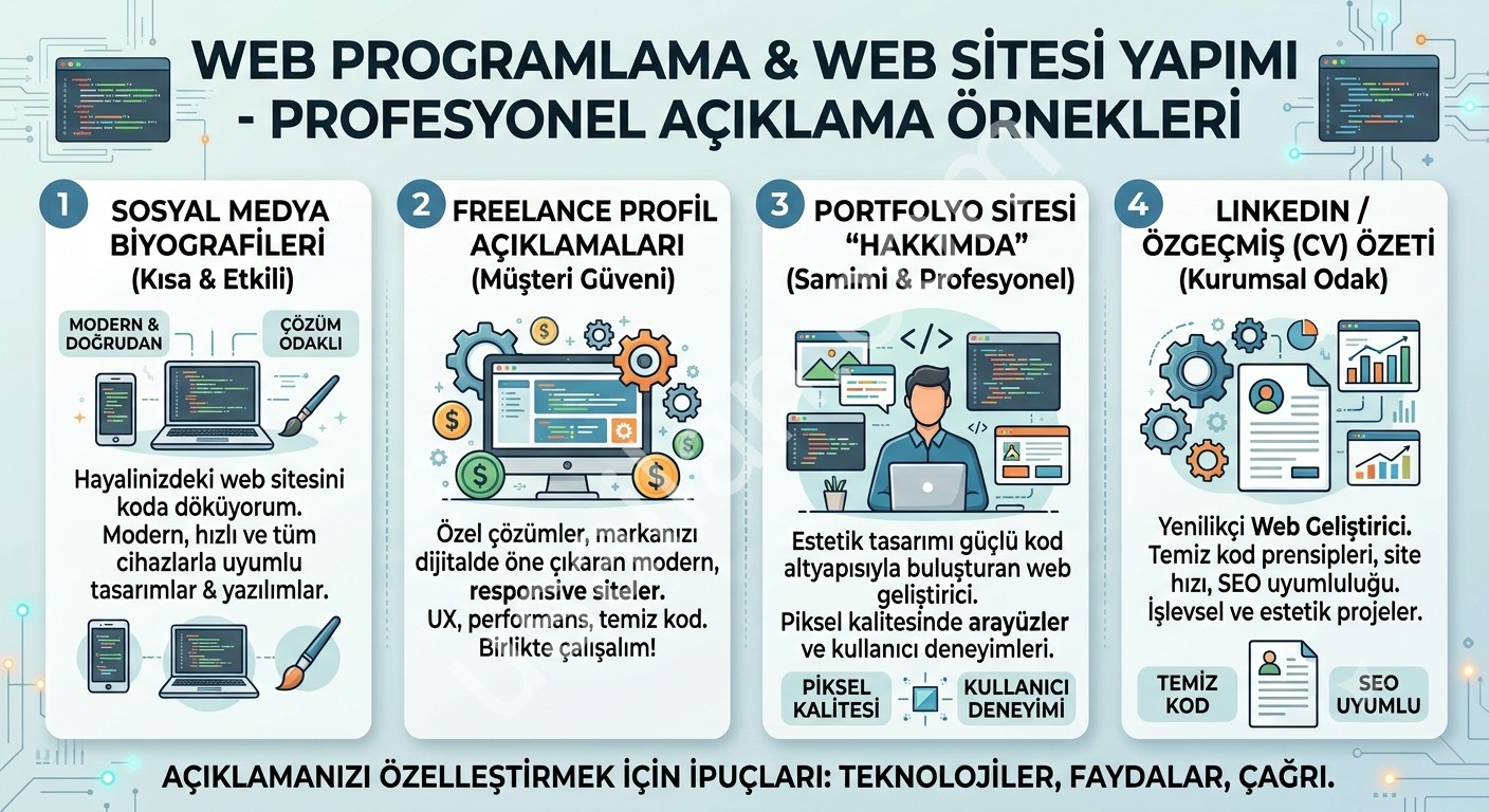 Web Programlama ve Web Sitesi Yapiyorum