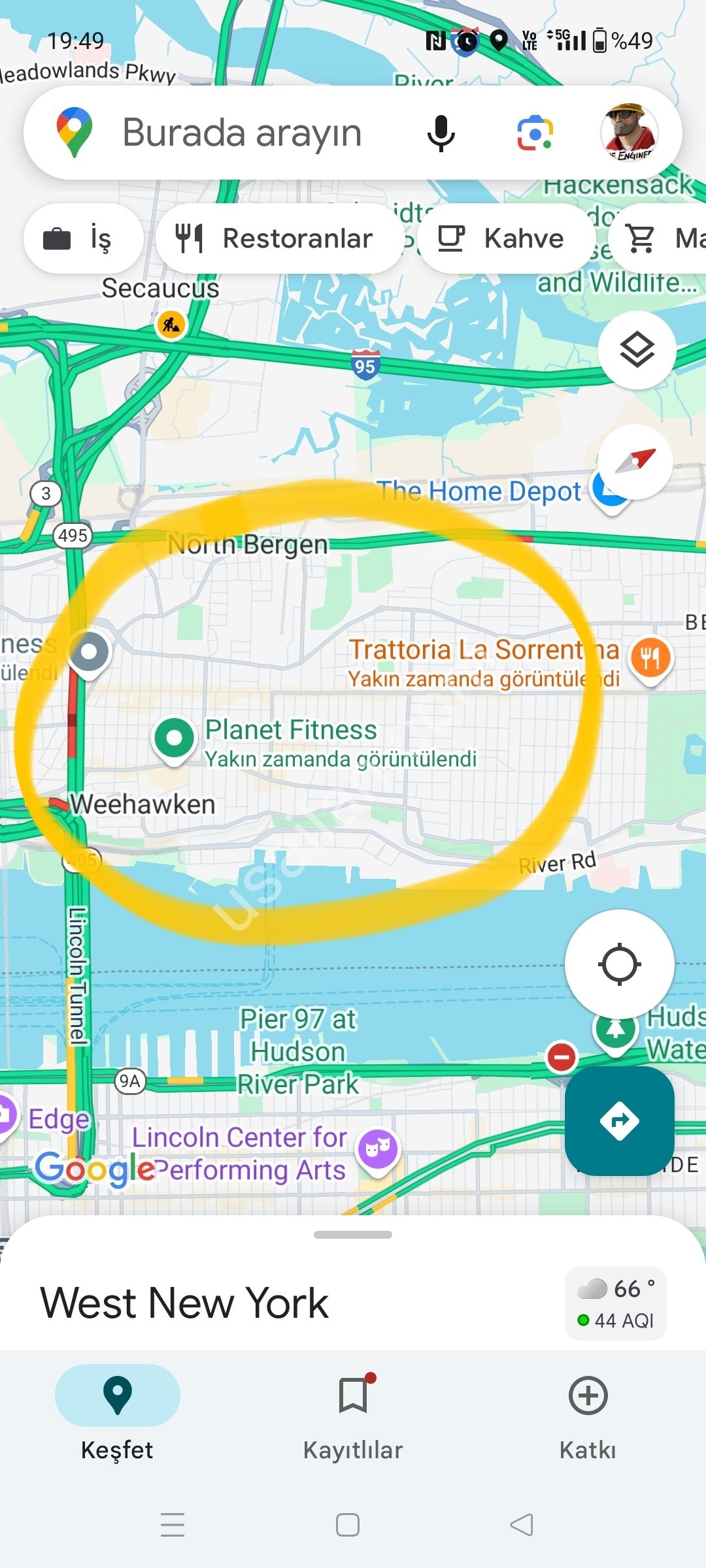 West New York'ta kiralık oda arıyorum